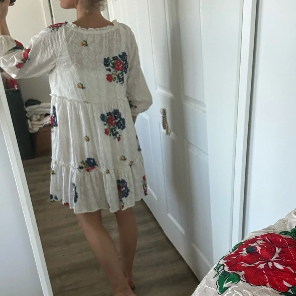 Tory Burch English Tea Rose Beach Dress S